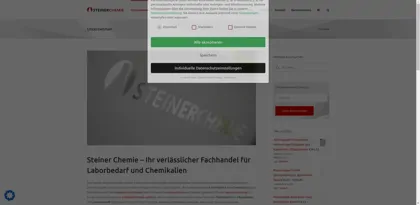 Screenshot of Steiner GmbH