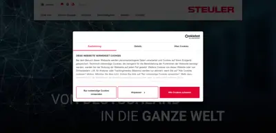 Screenshot of Steuler Anlagenbau GmbH & Co. KG
