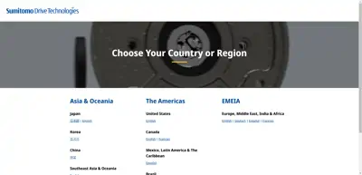Screenshot of Sumitomo (SHI) Cyclo Drive Germany GmbH