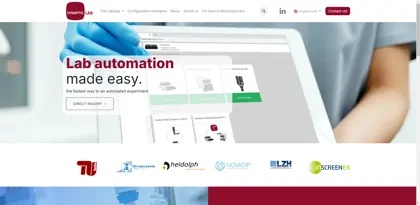 Screenshot of Synaptic Lab GmbH