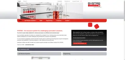 Screenshot of System Technik Deutschland GmbH