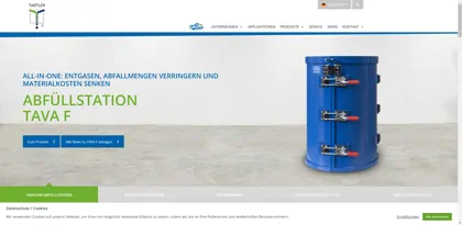 Screenshot of TARTLER GmbH