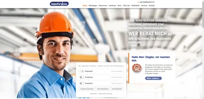 Screenshot of technico Vertriebsgesellschaft mbH & Co. KG