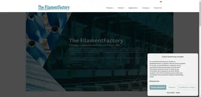 Screenshot of The FilamentFactory GmbH