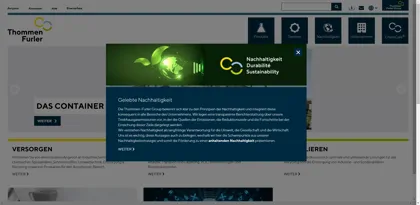 Screenshot of Thommen-Furler AG