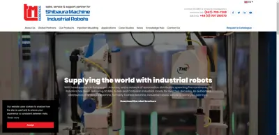 Screenshot of TM Robotics (Europe) Ltd