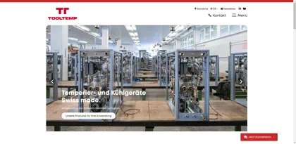 Screenshot of Tool-Temp AG