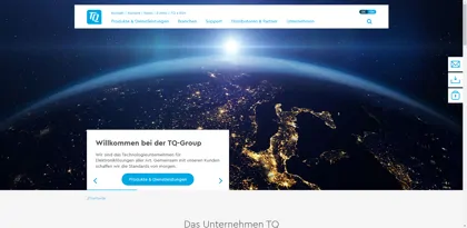 Screenshot of TQ-Systems GmbH