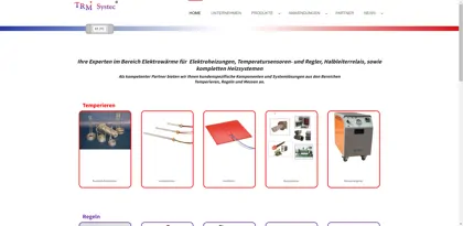 Screenshot of TRM Systec