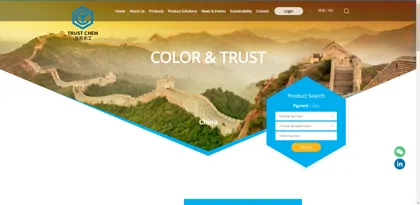 Screenshot of Trust Chem Co., Ltd.