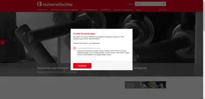 Screenshot of Richard Tscherwitschke GmbH