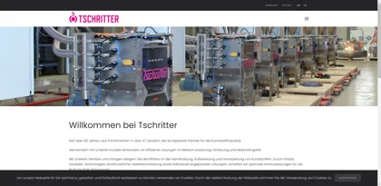 Screenshot of A. Tschritter GmbH