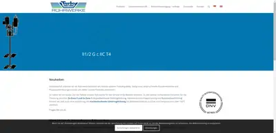 Screenshot of TURBO Misch- und Verfahrenstechnik Vertriebs- und Service GmbH