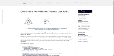 Screenshot of Chem.Labor Dr.H.Ulex