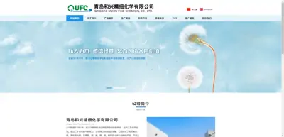 Screenshot of Qingdao Hexing Fine Chemical Co., Ltd