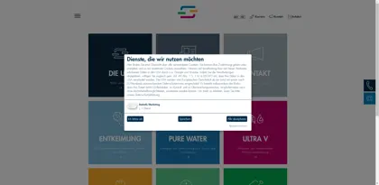 Screenshot of UST Umwelt-Systemtechnik Ges.mbH Gewerbepark