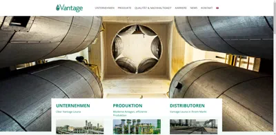 Screenshot of Vantage Leuna GmbH