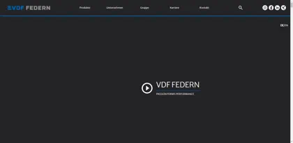 Screenshot of VDF VOGTLAND Federntechnik GmbH