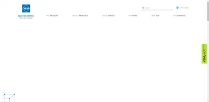 Screenshot of VEM motors GmbH