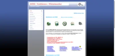 Screenshot of BIV Ventilatoren