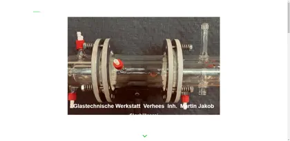 Screenshot of Glastechnische Werkstatt Dieter Verhees