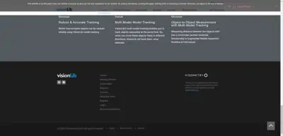 Screenshot of Visometry GmbH