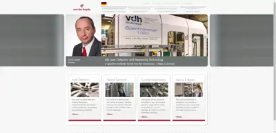 Screenshot of W.von der Heyde GmbH