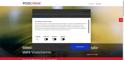 Screenshot of Vosschemie