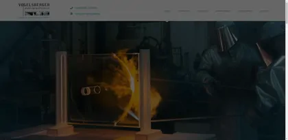 Screenshot of Vogelsberger Quarzglastechnik Klaus-Dieter-Kindl GmbH