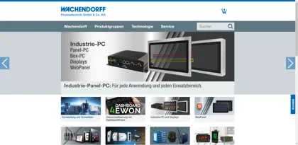 Screenshot of Wachendorff Prozesstechnik GmbH & Co KG