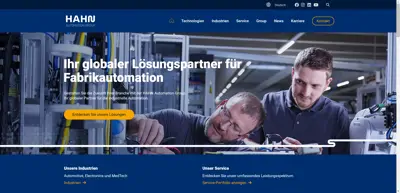 Screenshot of Waldorf Technik GmbH & Co. KG