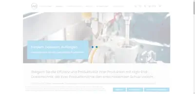 Screenshot of Walther Systemtechnik GmbH