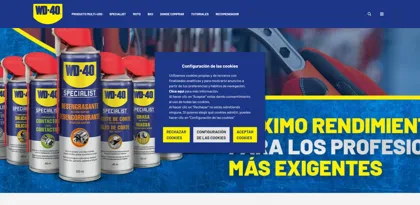 Screenshot of WD-40 COMPANY, LTD.