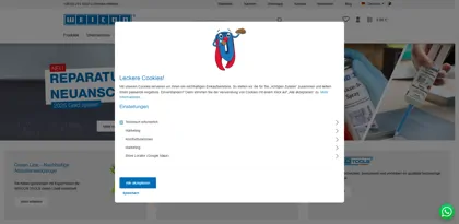 Screenshot of WEICON GmbH & Co.KG
