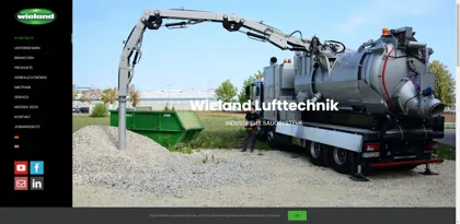 Screenshot of Wieland Lufttechnik GmbH & Co. KG