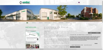 Screenshot of Wilhelm Winter GmbH & Co. KG