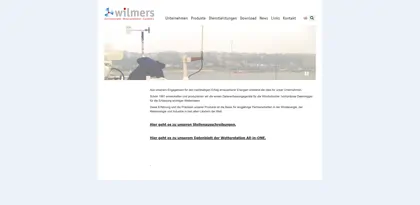 Screenshot of Wilmers Messtechnik GmbH