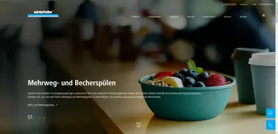 Screenshot of Winterhalter Deutschland GmbH