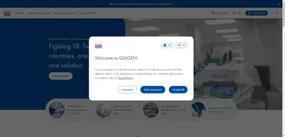 Screenshot of QIAGEN Instruments AG