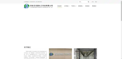 Screenshot of Xi'an Beckman Chemical Technology Co., Ltd.