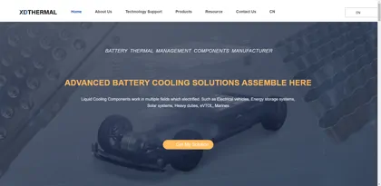 Screenshot of XD Thermal Technology Co., Ltd.