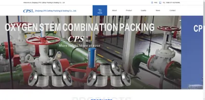 Screenshot of Zhejiang Cathay Packing&Sealing