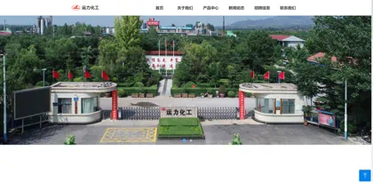 Screenshot of Xia County Yunli Chemical Co., Ltd