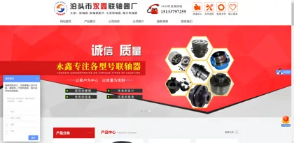 Screenshot of Botou City Yongxin Coupling Factory