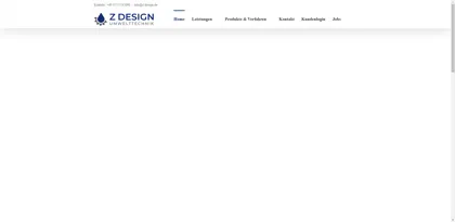 Screenshot of Z-Design Dipl.-Ing.Werner Zyla GmbH