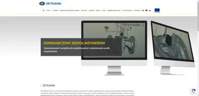 Screenshot of ZETKAMA Spólka Akcyjna