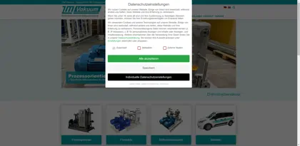 Screenshot of ZM Engineering GmbH